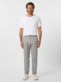 Hosen * Knowledge Cotton Apparel Herren-Canvashose Grau