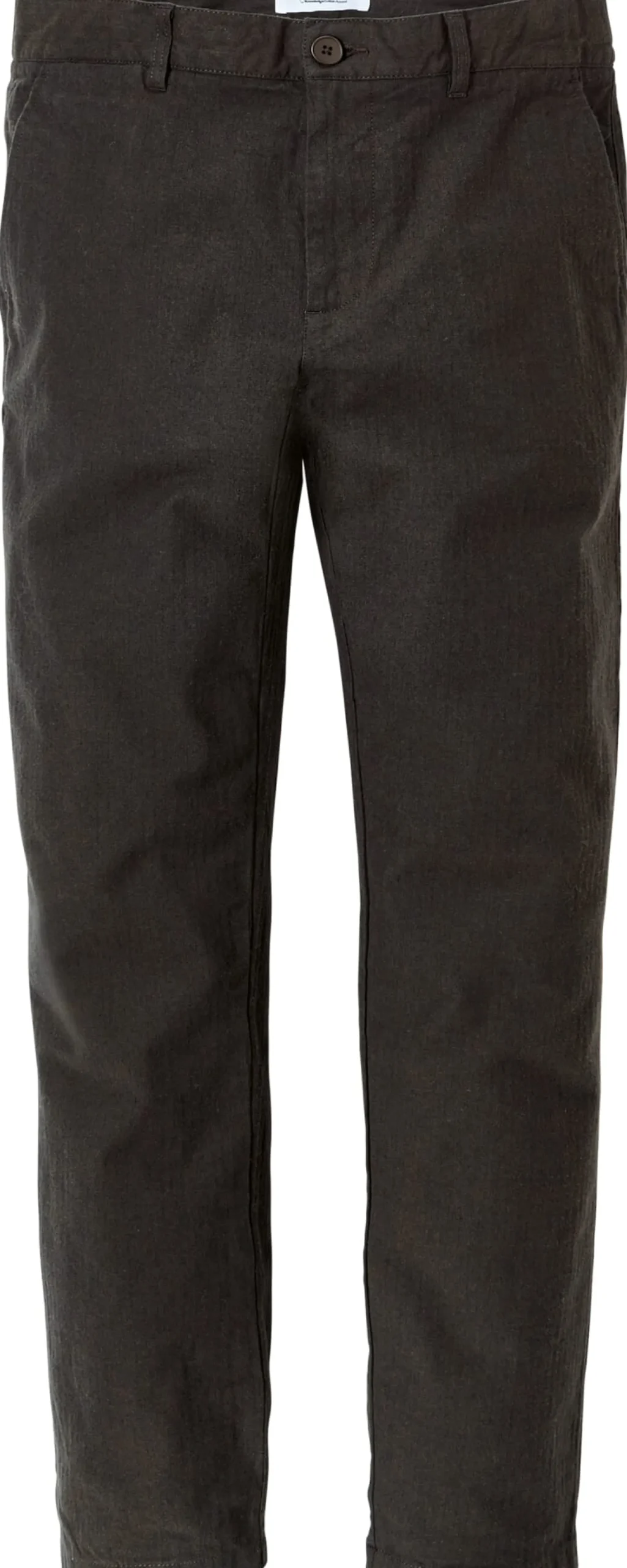 Hosen * Knowledge Cotton Apparel Herrenchino Fischgrat Braun