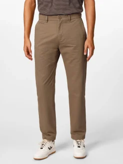 Hosen * Knowledge Cotton Apparel Herren-Chinohose Twill Camel
