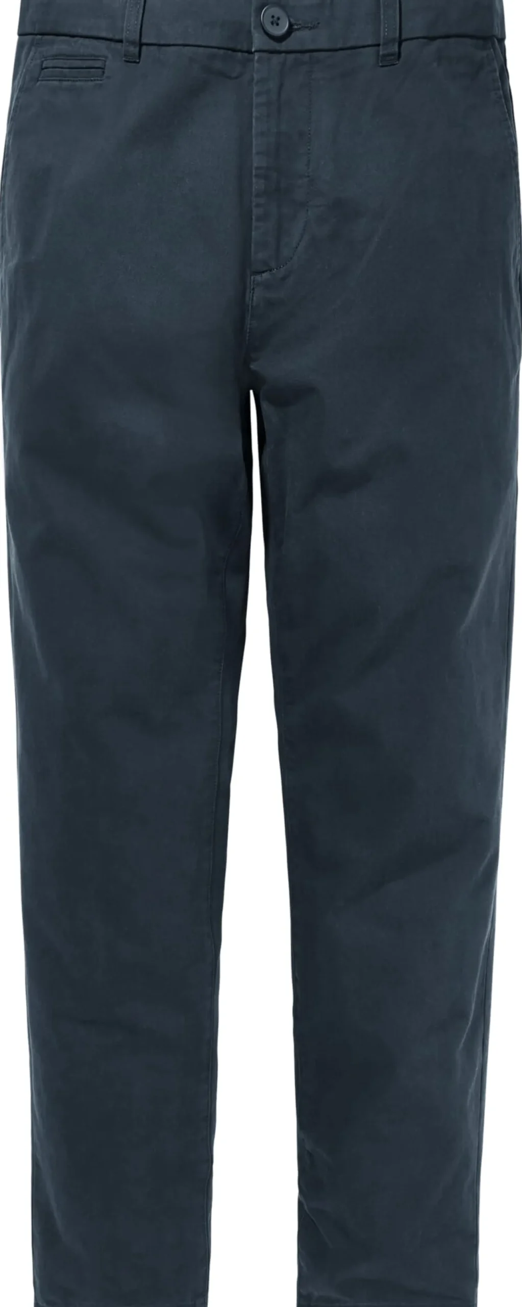 Hosen * Knowledge Cotton Apparel Herren-Chinohose Twill Dunkelblau
