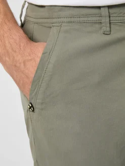 Hosen * Blue de Gênes Herren-Chinoshorts Hellgrün