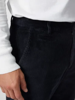 Hosen * Knowledge Cotton Apparel Herren-Cordchino Dunkelblau