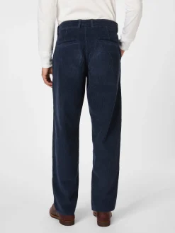 Hosen * Blue de Gênes Herren-Cordhose Navy