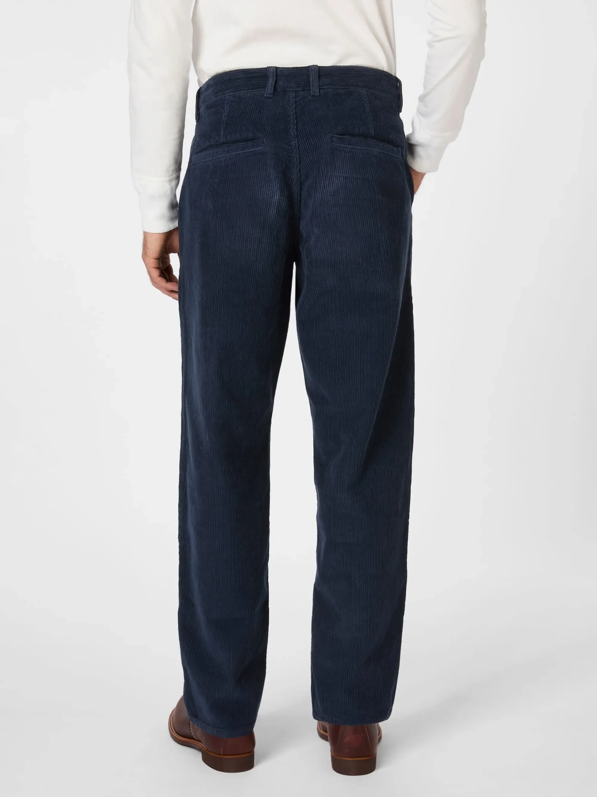 Hosen * Blue de Gênes Herren-Cordhose Navy