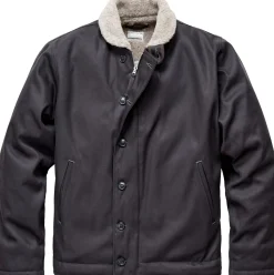 Jacken * Pike Brothers Herren-Deckjacket 1944 Anthrazit