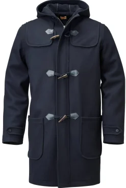 Mäntel * Armor lux Herren-Duffecoat Marine