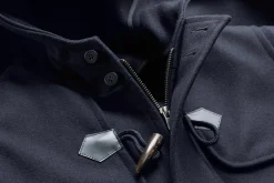 Mäntel * Armor lux Herren-Duffecoat Marine