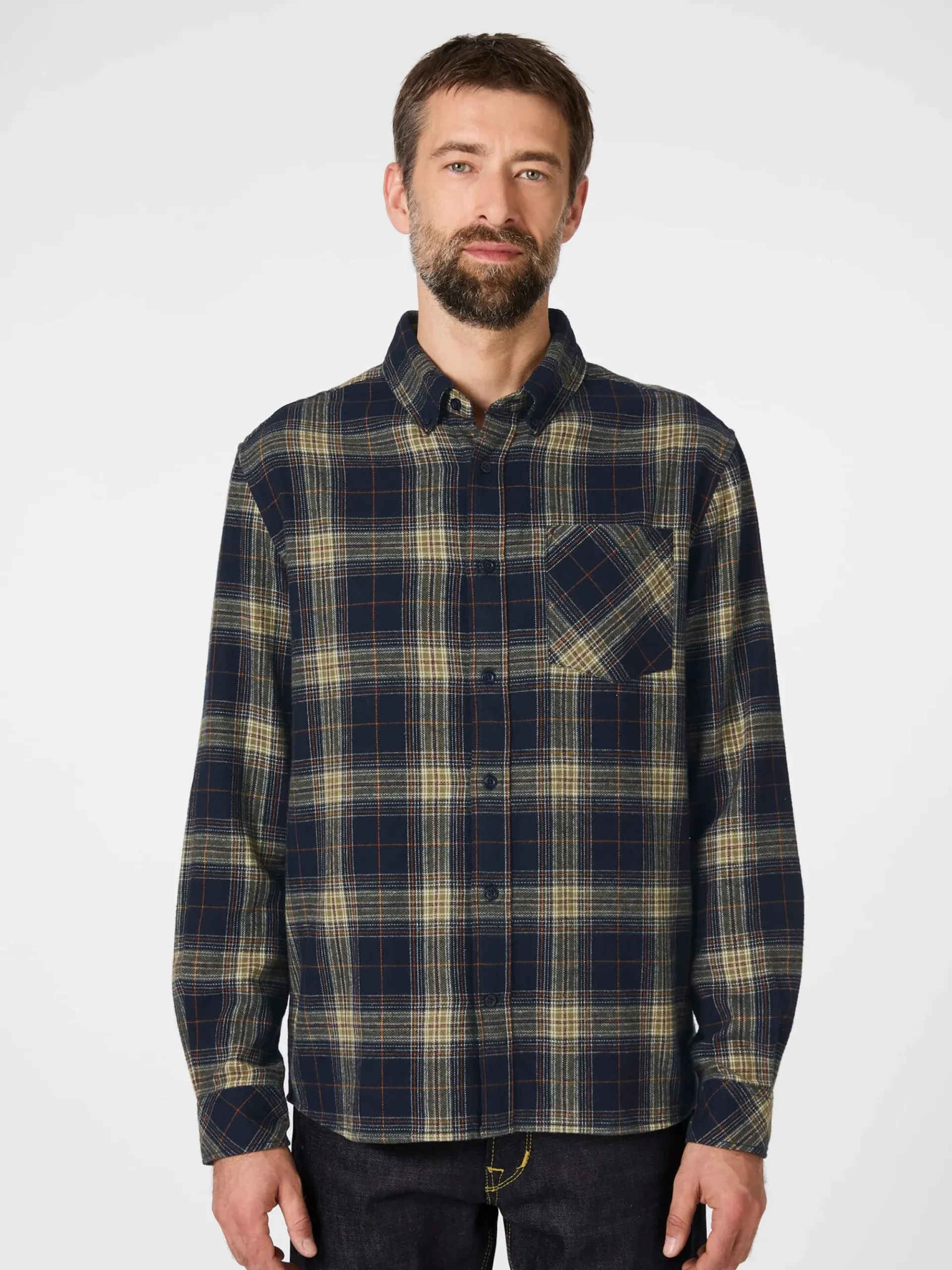 Hemden * Knowledge Cotton Apparel Herren-Fanehed kariert