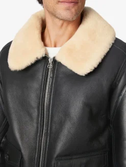 Jacken * Manufactum Herren-Fliegerjacke Schwarz