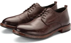 Klassische Herrenschuhe * MOMA Herren-Halbschuh Dunkelbraun