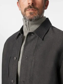 Hemden|Jacken * About Companions Herren-Hedjacke Anthrazit