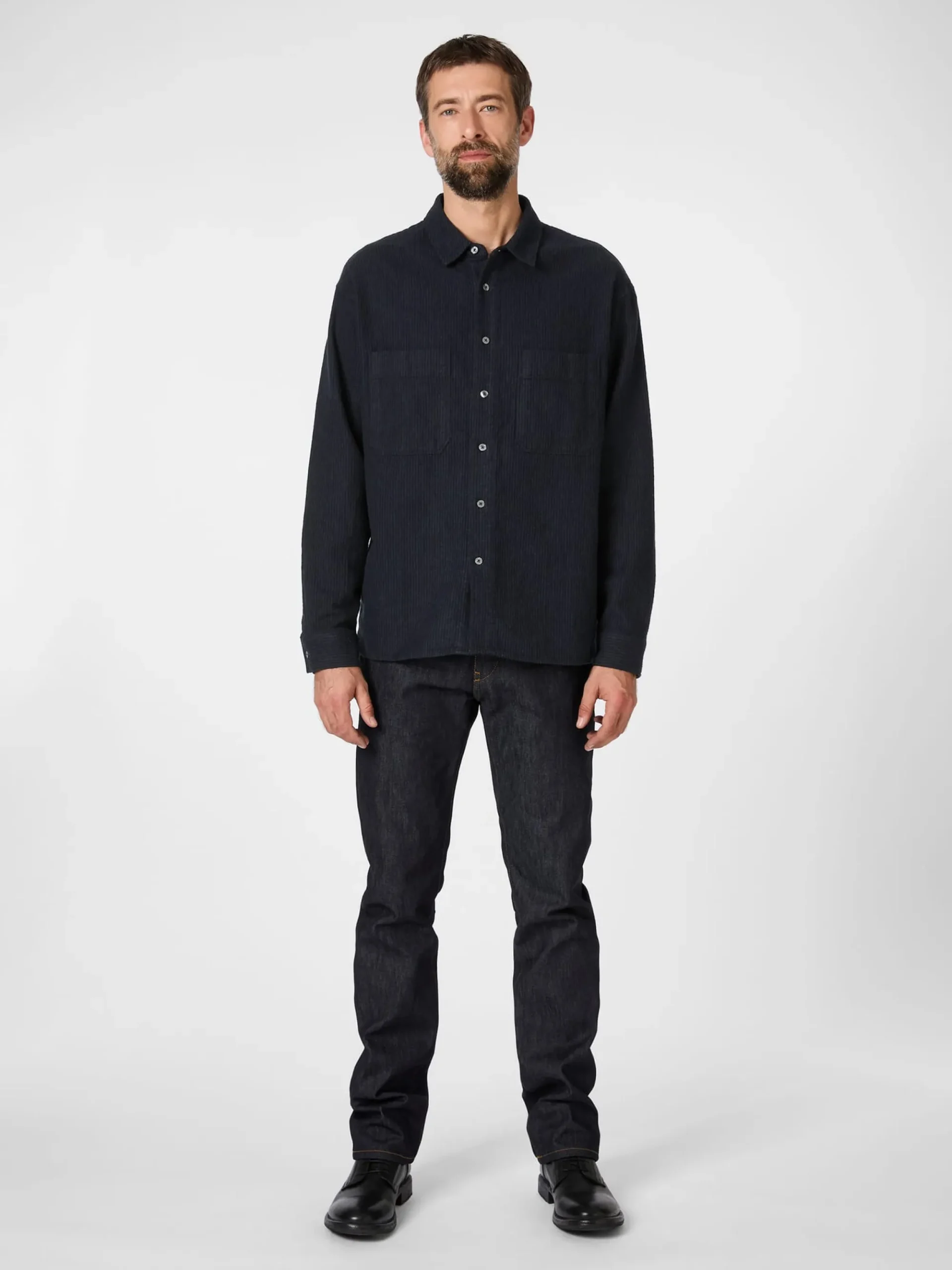 Hemden * About Companions Herren-Hedjacke getreift