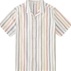 Hemden * Knowledge Cotton Apparel Herrenhed trukturtreifen Multicolor