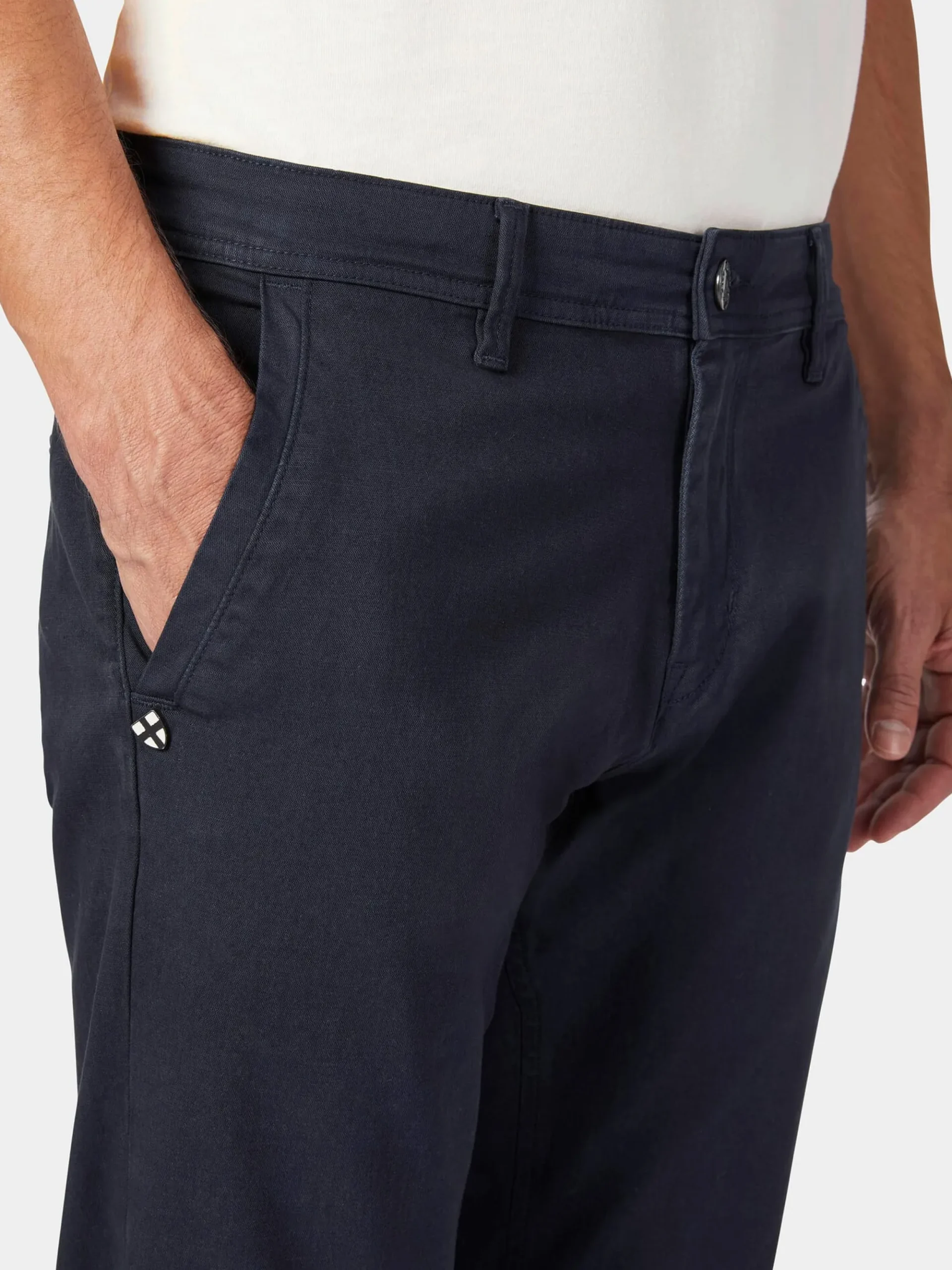 Hosen * Blue de Gênes Herrenhose Dunkelblau
