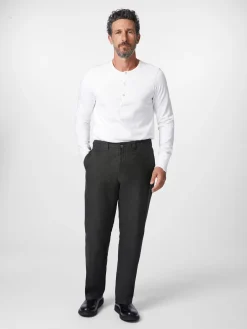 Hosen * About Companions Herrenhoe angechnittener Bund Anthrazit