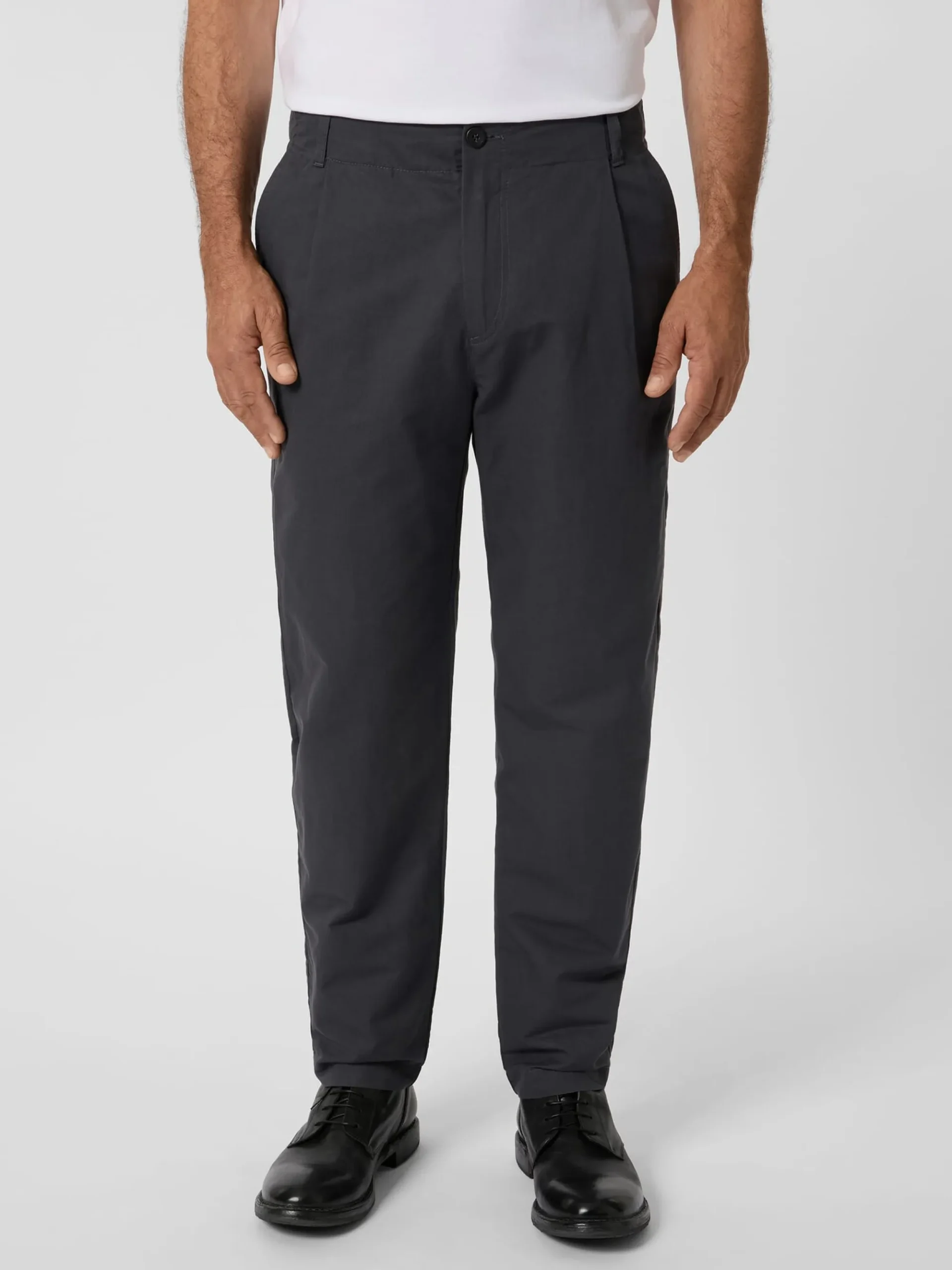Hosen * Hannes Roether Herrenhoe Bauwoe Dunkelgrau