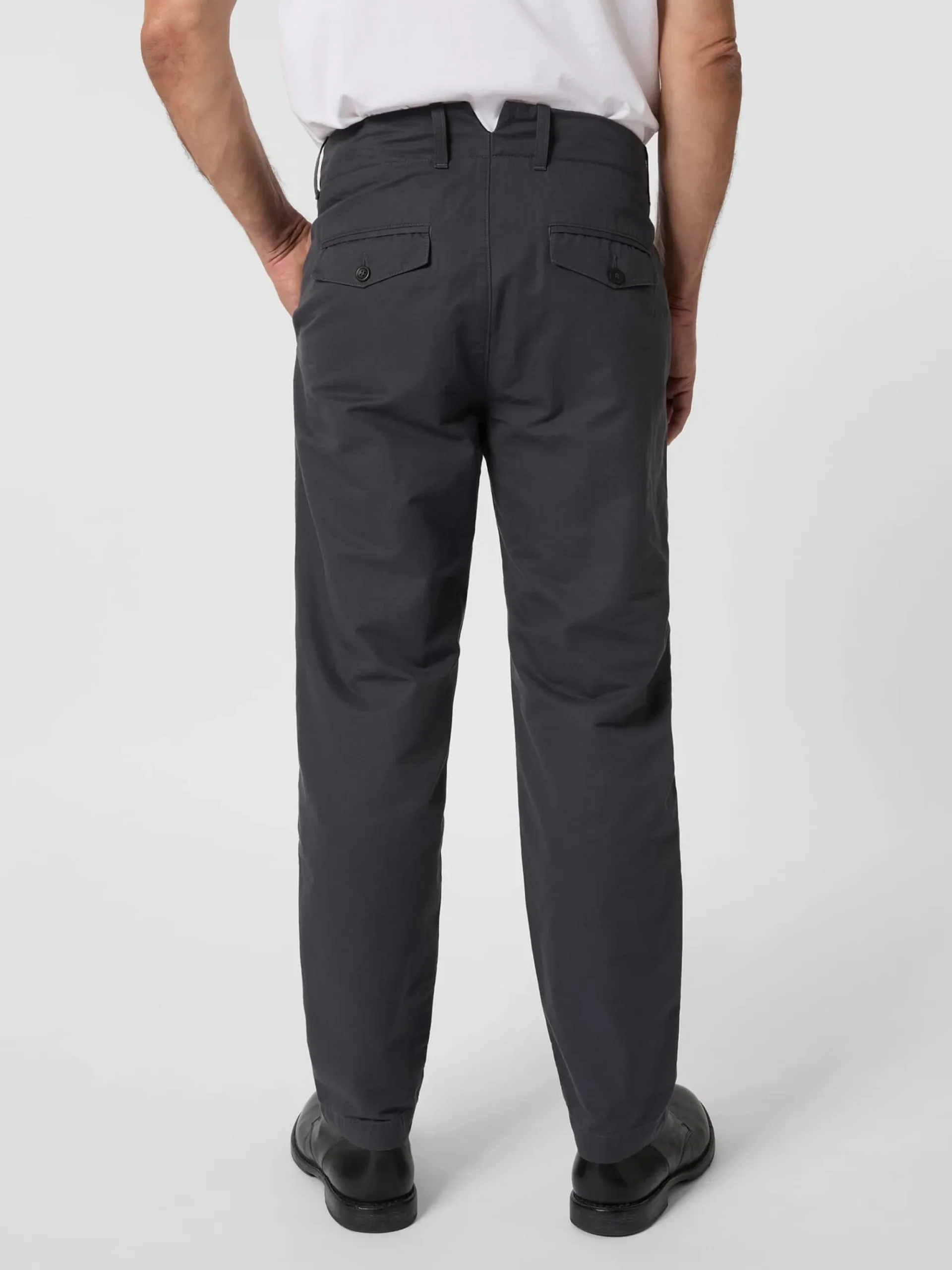Hosen * Hannes Roether Herrenhoe Bauwoe Dunkelgrau