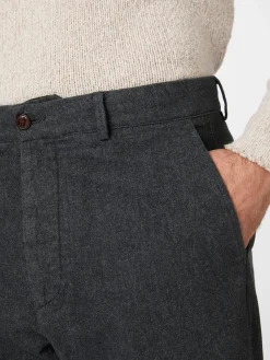 Hosen * Tellason Herrenhose Moleskin Graumelange