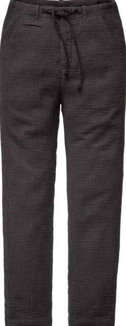 Hosen * Hannes Roether Herrenhose Nadelstreifen Schwarz