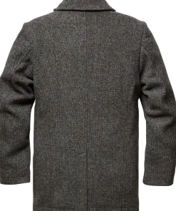 Jacken * Herrenkleiderfabrik Kastell Herrenjacke Doppelreiher Graumelange