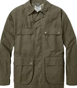 Jacken * L’impermeabile Herrenjacke gewachst Oliv