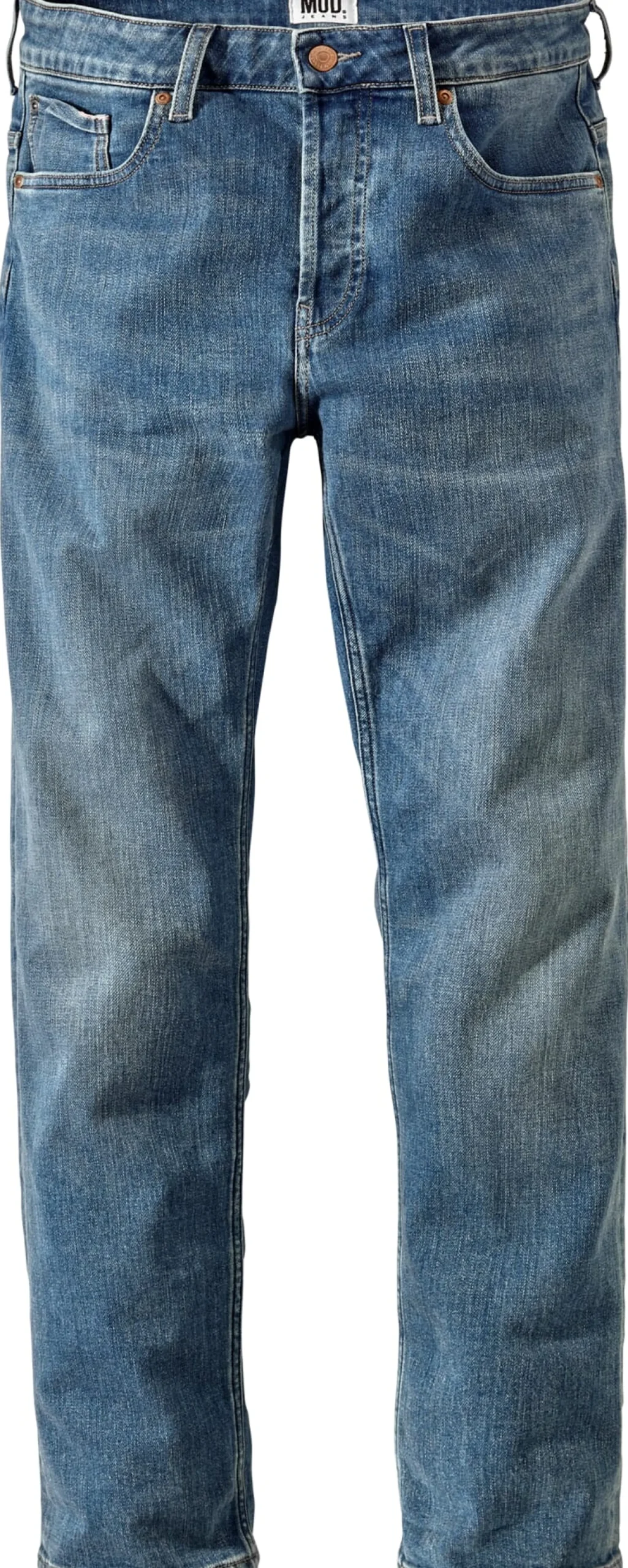 Jeans|Hosen * Mud Jeans Herrenjeans Hank Mid Tapered Blau