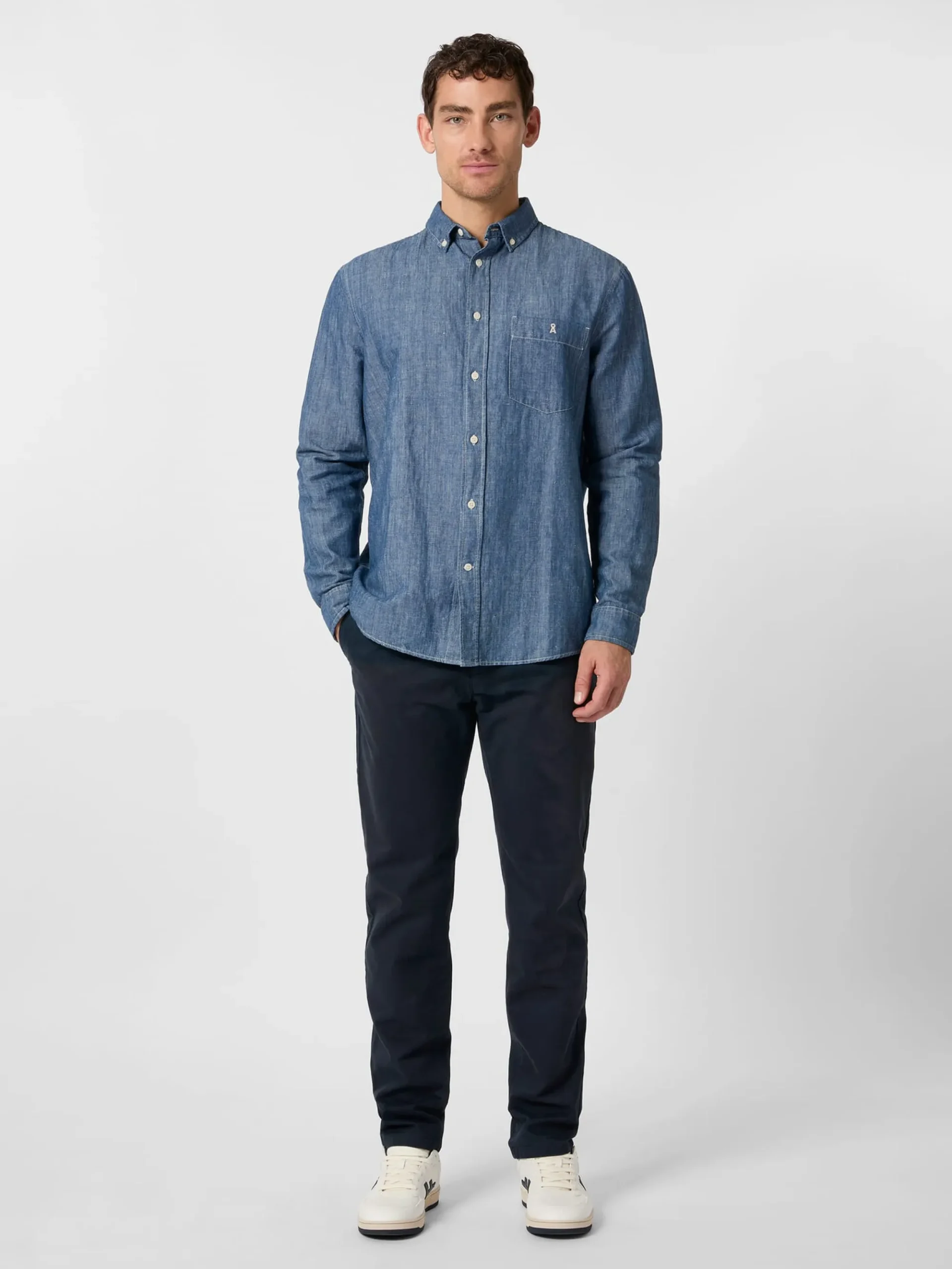 Hemden * Armedangels Herren-Jeanhed Denim