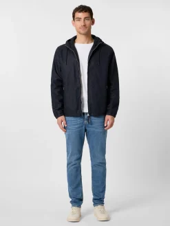 Jacken * LangerChen Herren-Kapuzenjacke einen Navy