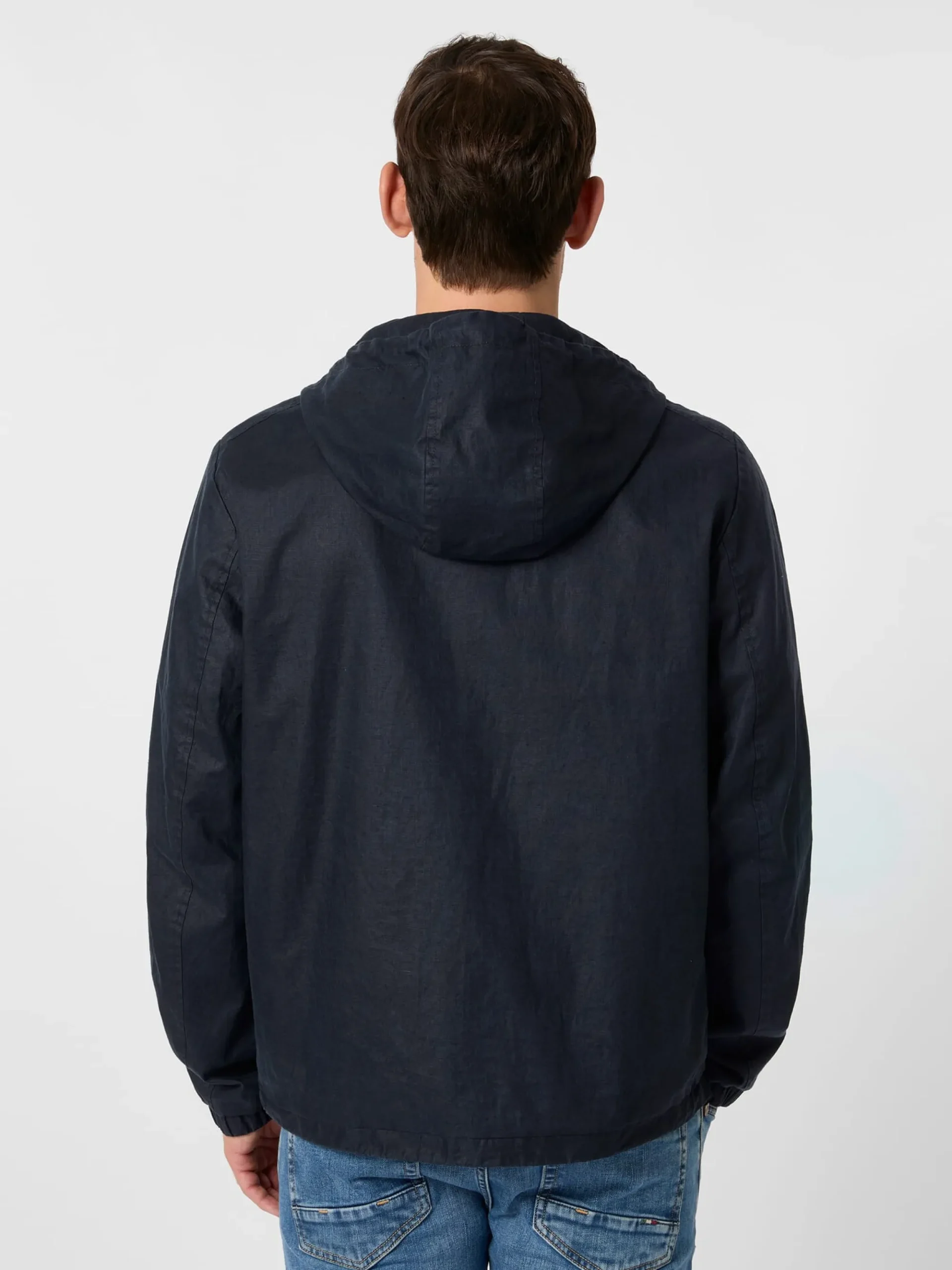 Jacken * LangerChen Herren-Kapuzenjacke einen Navy