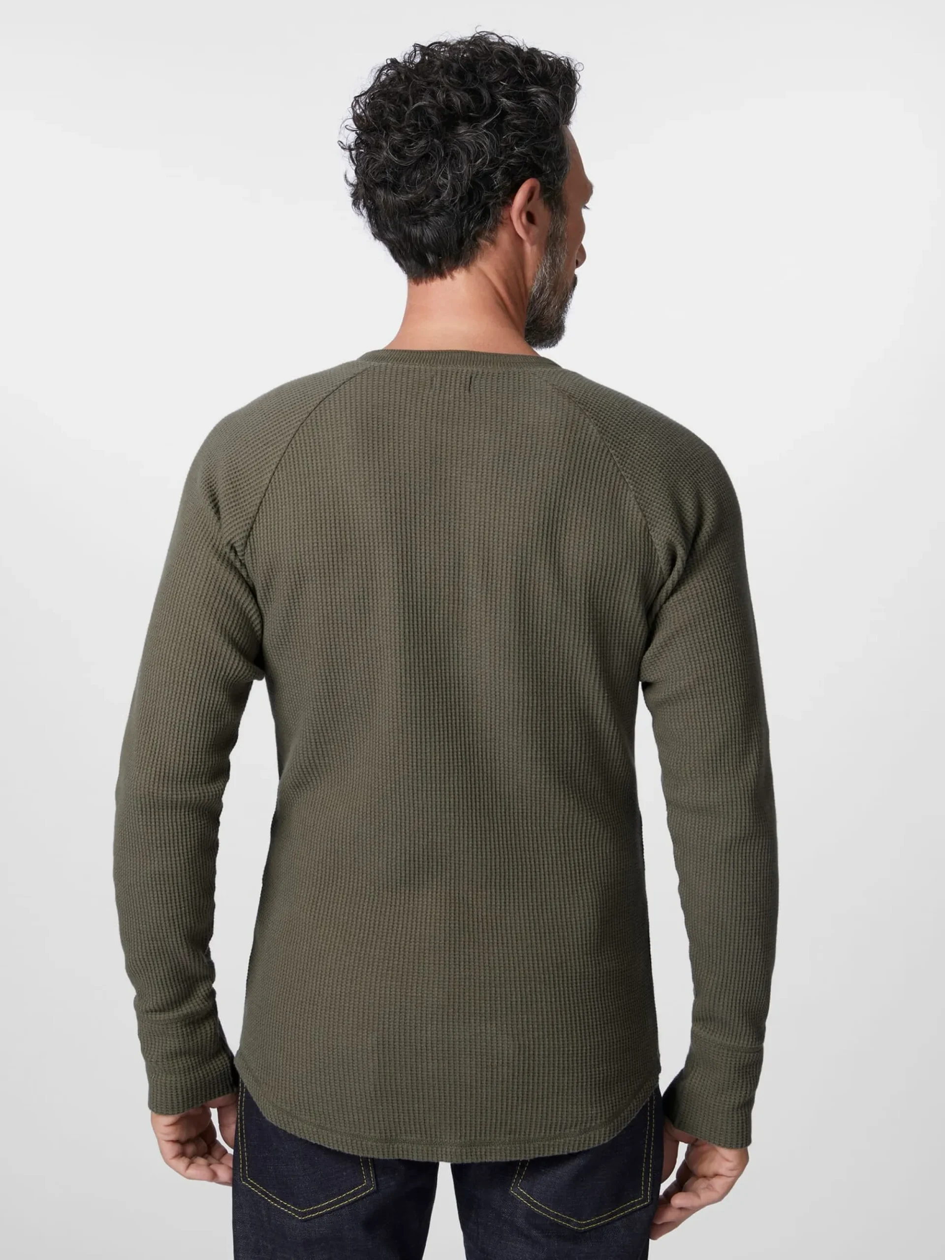 Shirts * Pike Brothers Herren-angarhirt Oliv