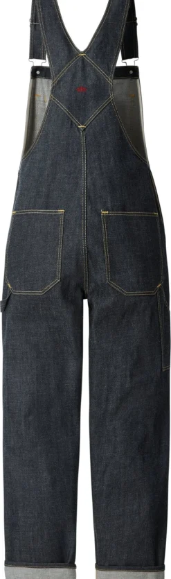 Hosen * Pike Brothers Herren-Latzhose Mechanic Bib Denim
