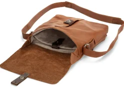 Umhänge- & Handtaschen * Harold’s Lederwaren Herren-Leder Crossbag, Cognac