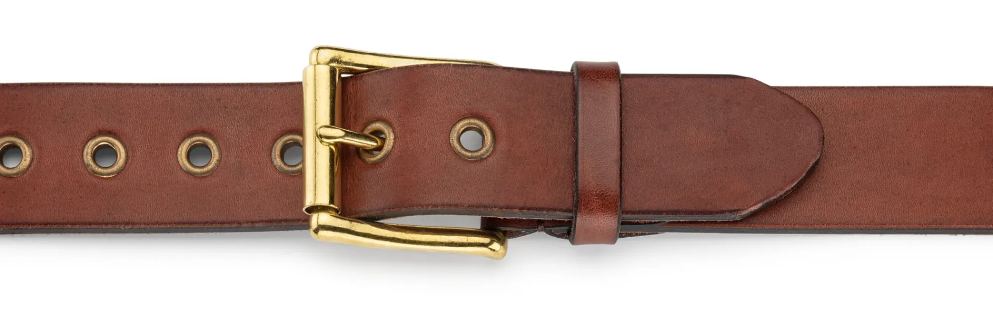 Gürtel * Greenbelts® Herren-Ledergürtel Heritage Braun