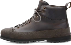 Stiefel * Punto Pigro Herren-Lederschnürboot Dunkelbraun