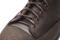 Stiefel * Punto Pigro Herren-Lederschnürboot Dunkelbraun