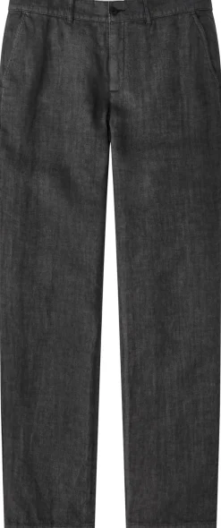Hosen * Manufactum Herren-Leinenhose Schwarzblau