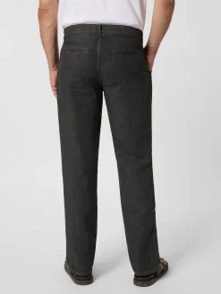 Hosen * Manufactum Herren-Leinenhose Schwarzblau