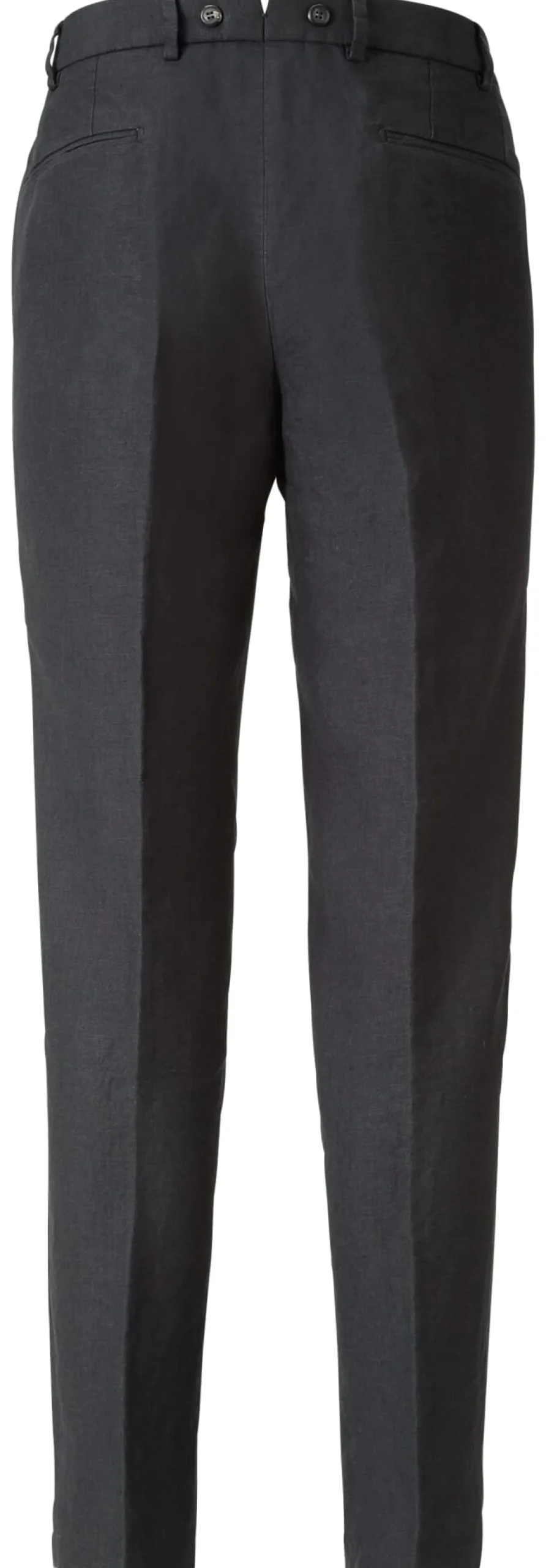 Hosen * Hiltl Herren-Leinenhose Dunkelblau