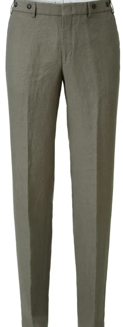 Hosen * Hiltl Herren-Leinenhose Oliv