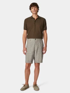 Hosen * Pike Brothers Herren-Leinenshorts 1962