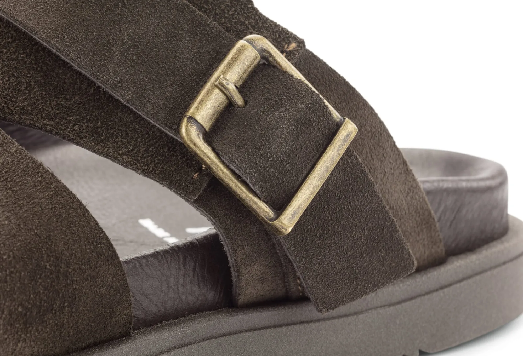 Sandalen|Hausschuhe * Ehm Herrenpantolette Rauleder
