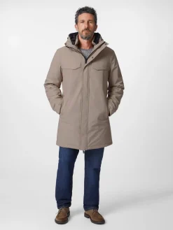 Jacken * Ecoalf Herrenparka Sand
