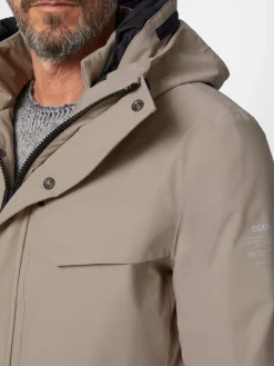 Jacken * Ecoalf Herrenparka Sand