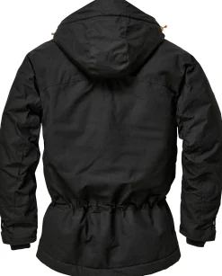 Jacken * Manifattura Ceccarelli Herren-Parkajacke Schwarz