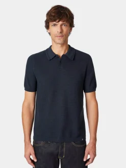 Shirts * Blue de Gênes Herren-Poohirt getrickt