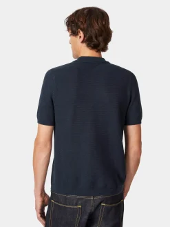 Shirts * Blue de Gênes Herren-Poohirt getrickt