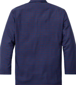 Wäsche * Novila Herrenpyjama Flanell gemustert Blau
