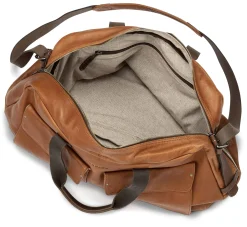Reisetaschen * Harold’s Lederwaren Herren-Reisetasche Cognac
