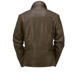 Jacken * Hack Lederware Herren-Rindlederjacke Dunkelbraun