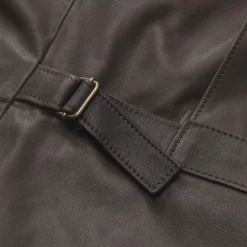 Jacken * Hack Lederware Herren-Rindlederjacke Dunkelbraun